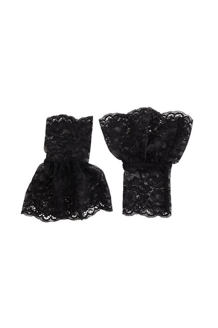 WE Fashion Dames mouwboord van kant