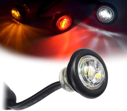 Markeringslicht - Ledson - Pearl - Helder - Wit - 12V-24V