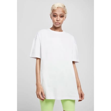 Urban Classics Oversized Boyfriend Tee Dames T-shirt - wit - S