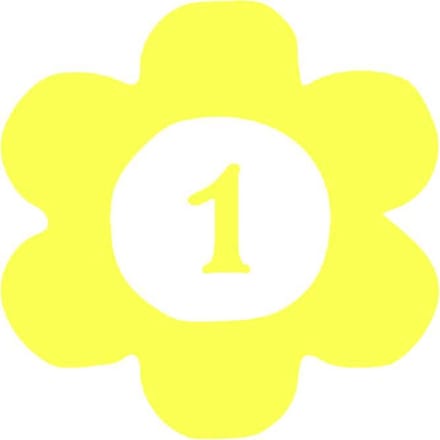 Containersticker Bloem