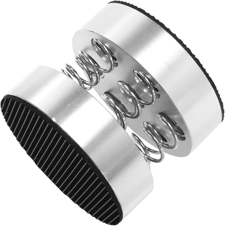 Basisveerkussens - Meubelvoetjes - Trillingen Dempen - Aluminium Constructie - 4x4 cm - Zilver