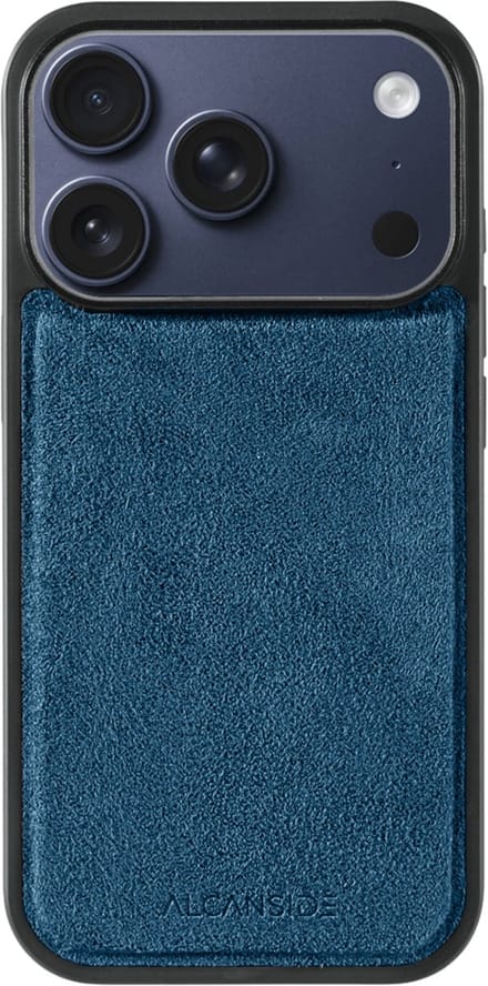 iPhone 17 Pro Max - Alcantara Back Cover - Ocean Blue