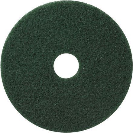 vloerpad groen 17 inch 43cm. - profi pad - per stuk