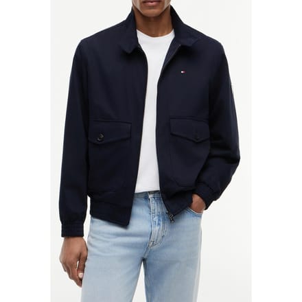 Tommy Hilfiger Cotton Harrington Jacket Desert Sky Taglia: L | Bomber Outlet | Uomo