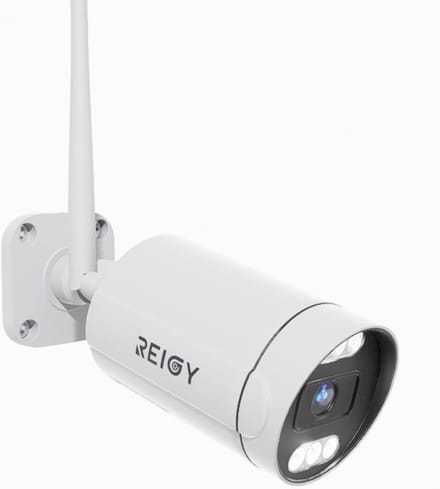 5 MP WiFi Buitencamera met Nachtzicht en Bidirectionele Audio