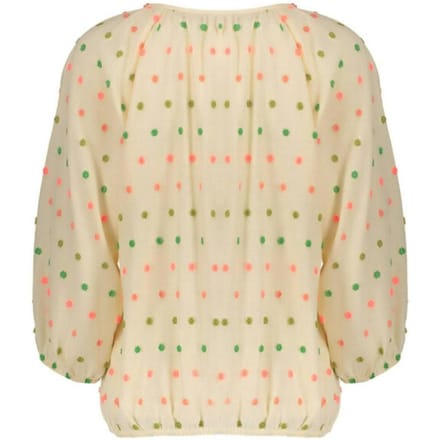 Geisha Top Ecru/green/blush Taglia: S | Maglie a manica lunga Outlet | Donna | Marrone