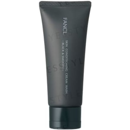 Fancl - Skin Conditioning Cream Wash Black & Smooth 90g
