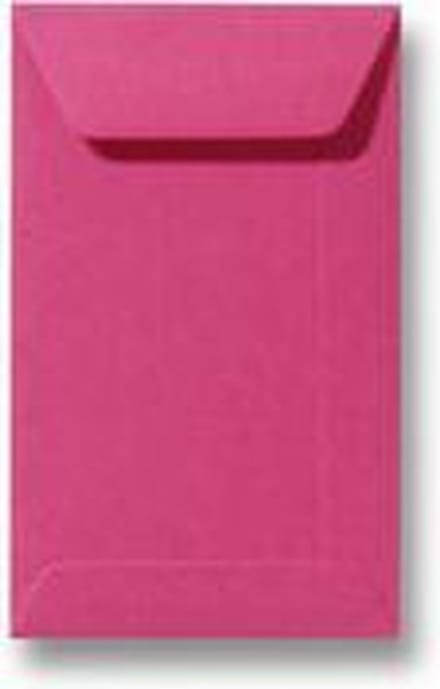 Envelop 6,5 X 10,5 Knalroze, 100 stuks