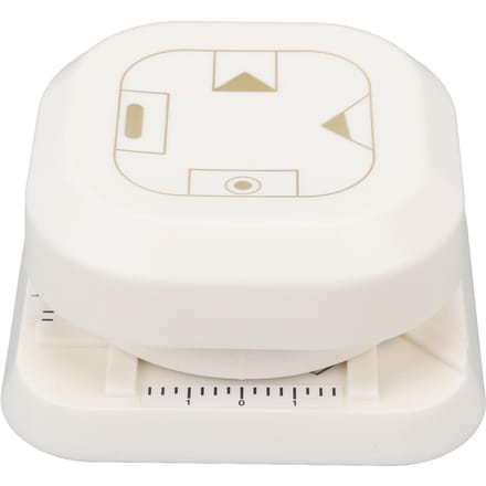 Perforatrice d'angle pour papier Coupe-angle 4 en 1 Perforatrice multifonction avec stockage inférieur des confettis pour white