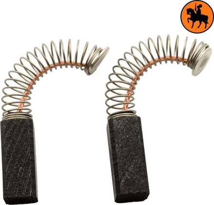 Koolborstelset voor Casals Schuurmachine PC16E - 6,4x6,4x15mm