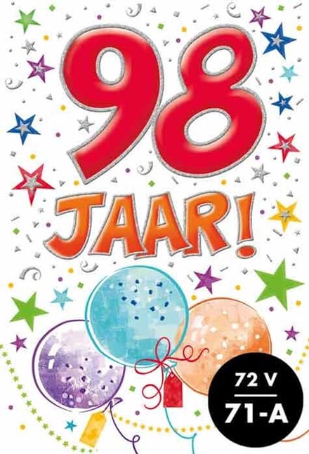 Kaart - That funny age - 98 jaar - TFA121
