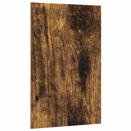 vidaXL - Decor - Panels - 50 - st - Gerookt - eiken - 40 - x - 60 - x - 0,27 - cm - Bewerkt - hout