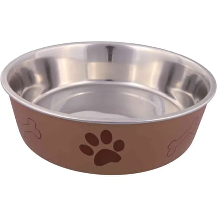 Trixie Stainless Steel Bowl 1.4 l/ø 21 cm assorted colours