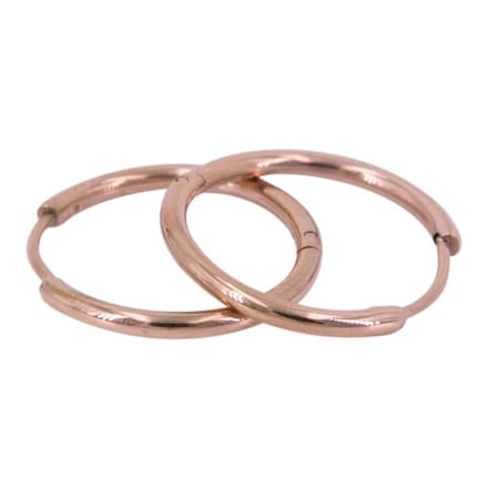 Kalli Oorringen Rond Smal Rosé 1.5 cm | 1896