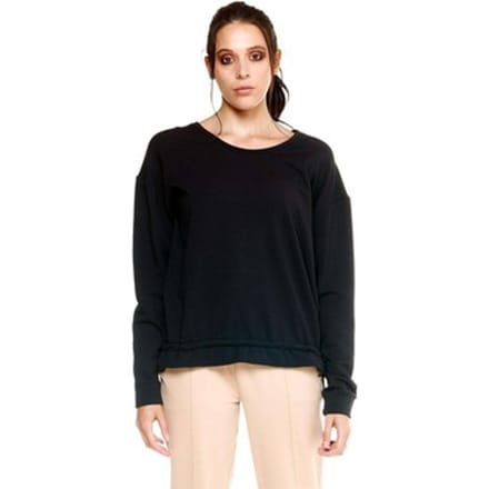 Sweaters Leone 1947 Woman Fleece Long Sleeves With Cord Leisure