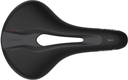 Terry zadel Figura Max dames zwart - ZDT621