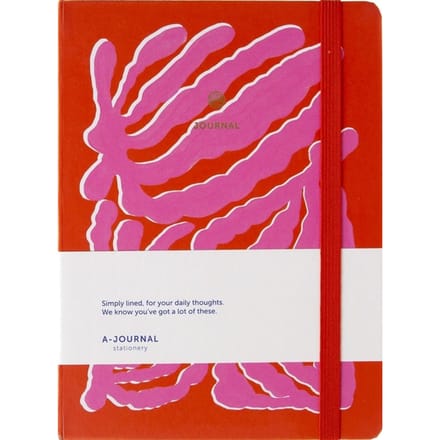 A-Journal - Notitieboek A5 - Linnen - Beige
