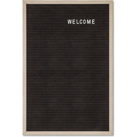 Letterbord IEZZY 40x60cm naturel hout