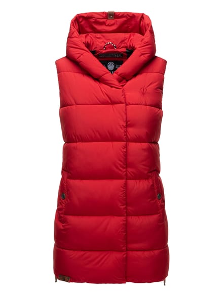 Navahoo dames lange gewatteerde bodywarmer Madilynaa – Warm & Comfortabel