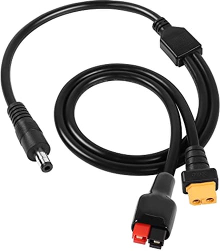 DC5521 naar XT60 en Zonne Connector Kabel 14AWG voor Draagbare Oplaadstations