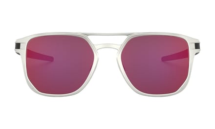 Oakley Latch Alpha Zonnebril - Matte Silver - Torch Iridium