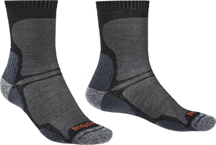 Bridgedale Heren Wandelsokken Ultralight T2 Zwart