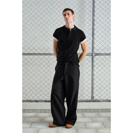 Baggy Fit Wijde Pantalon met Zak