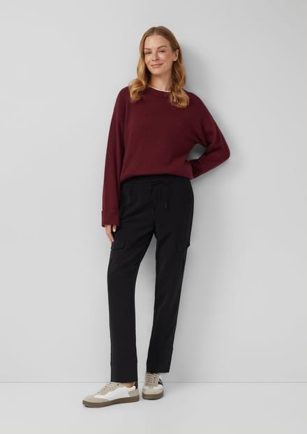 7/8 Broek met Decoratieve Cargo Zakjes en Simson Voor Vrouwen s.Oliver