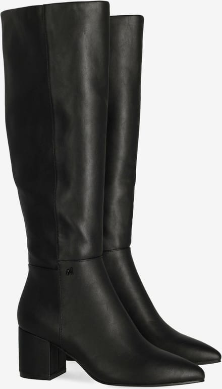 Mexx Hoge Laars Pluck Mila Zwart Dames - Maat 37
