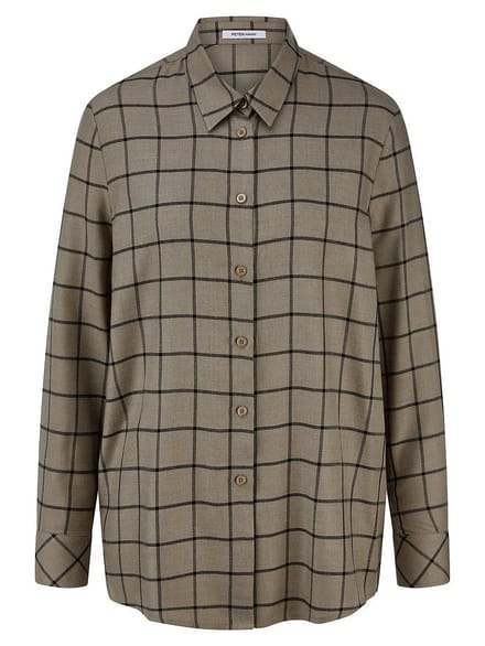 Blouse Van Peter Hahn beige