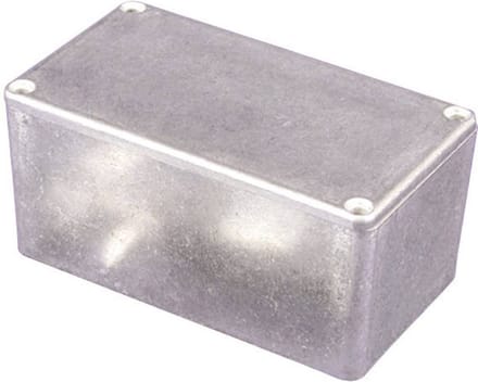 Hammond Electronics 1550K Universele behuizing 140 x 102 x 76 Aluminium Aluminium 1 stuk(s)