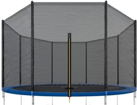 Viking Sports - Veiligheidsnet trampoline - 180 cm - buitenzijde - geschikt voor 6 palen