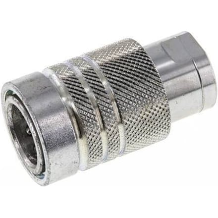 Stalen DN 10 Hydraulische Koppeling Snelkoppeling G 3/8 inch Binnendraad ISO 7241-1 A D 16mm
