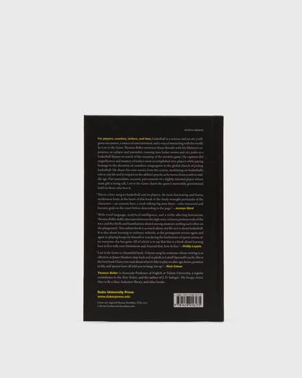 "Lost in the Game – A Book about Basketball" by Thomas Beller