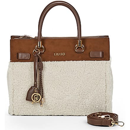LIU JO handtas schoudertas Manh Tote Bag Cream crème