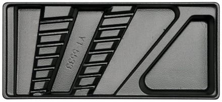Yato Inlay voor Ringsteeksleutels - Leeg - 385x175x41mm