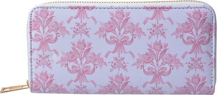 Juleeze Portemonnee 10x19 cm Wit Roze Polyester