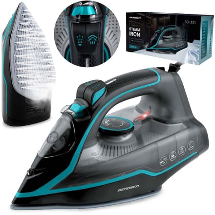 Stoomstrijkijzer 2600W Berdsen BD-331 keramische coating verticaal strijken
