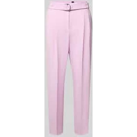 regular fit Smalle broek met riem model 'TAPIAH'