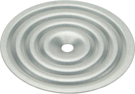 GB® Dakplaatje Ø70mm 0,6mm Verzinkt VE=250 - 86068