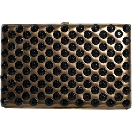 Gouden Kristallen Bifold Clutch Avondfeest Vrouwen Handtas Bag