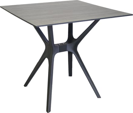 SenS-Line - Jasper Tuintafel - Kunststof - 80cm - Grijs