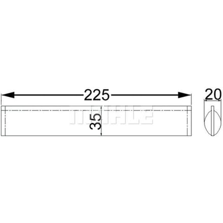 Droger, airconditioningsysteem MAHLE AD 60 000S