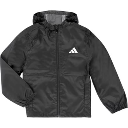 Adidas Rain Jacket Jassen Kinder - Zwart - Maat 135 - 140 CM - Poly Mesh