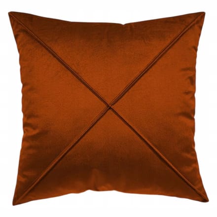 Decoratie Kussenhoes Velours Koperbruin 60x60 cm
