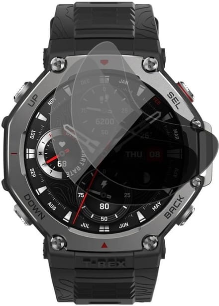 Privacy Screenprotector geschikt voor Amazfit T-rex 48mm - 2x FlexGuard Screen Protector
