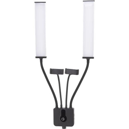 LED Stick Invullicht Flexibele Dubbele Arm Fotografie Invullicht voor Live Video 3200K‑5600K 100‑240V EU Plug
