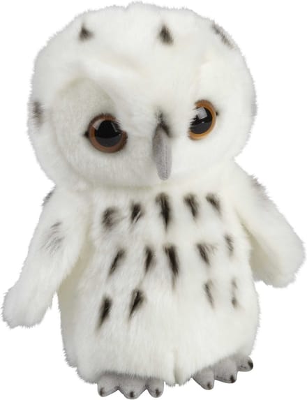 Ravensden Knuffel Sneeuwuil - pluche - 18 cm - Uil knuffeldier - vogel