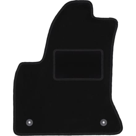 Bestuurdersmat zwart voor: Citroen C4 Picasso I minivan (2006-2013)
