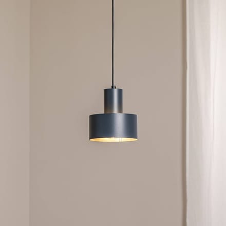 SIGMA Hanglamp Rif S, antraciet, 1-lamp, Ø 15 cm, staal